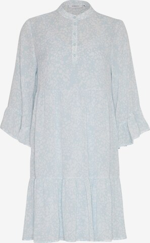 Robe 'Paulie Rikkelie' MSCH COPENHAGEN en bleu : devant