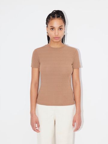 LeGer by Lena Gercke Shirt 'Dunja' in Brown: front