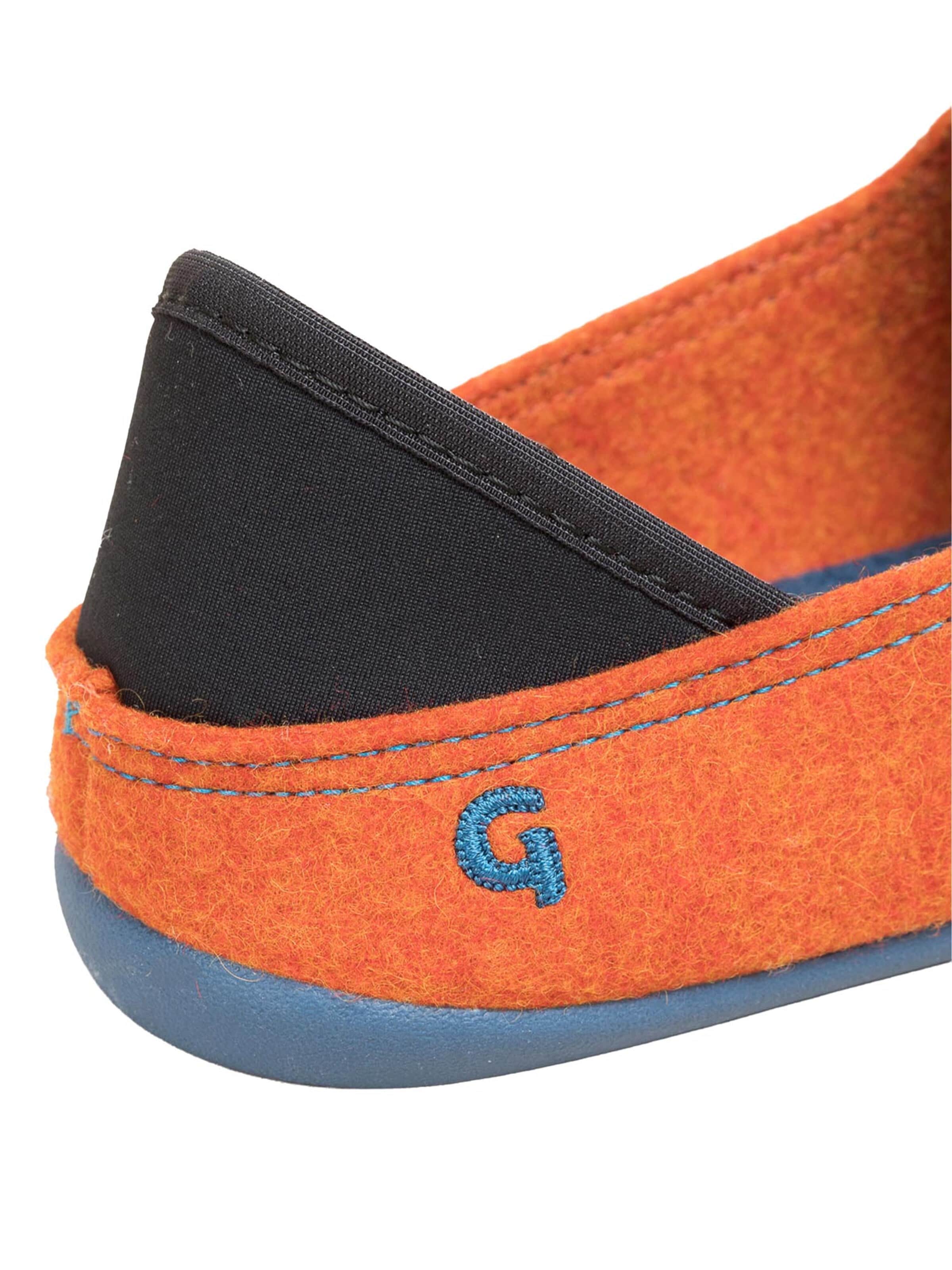 Gottstein Instappers 'Wool Slip-On' in Oranje