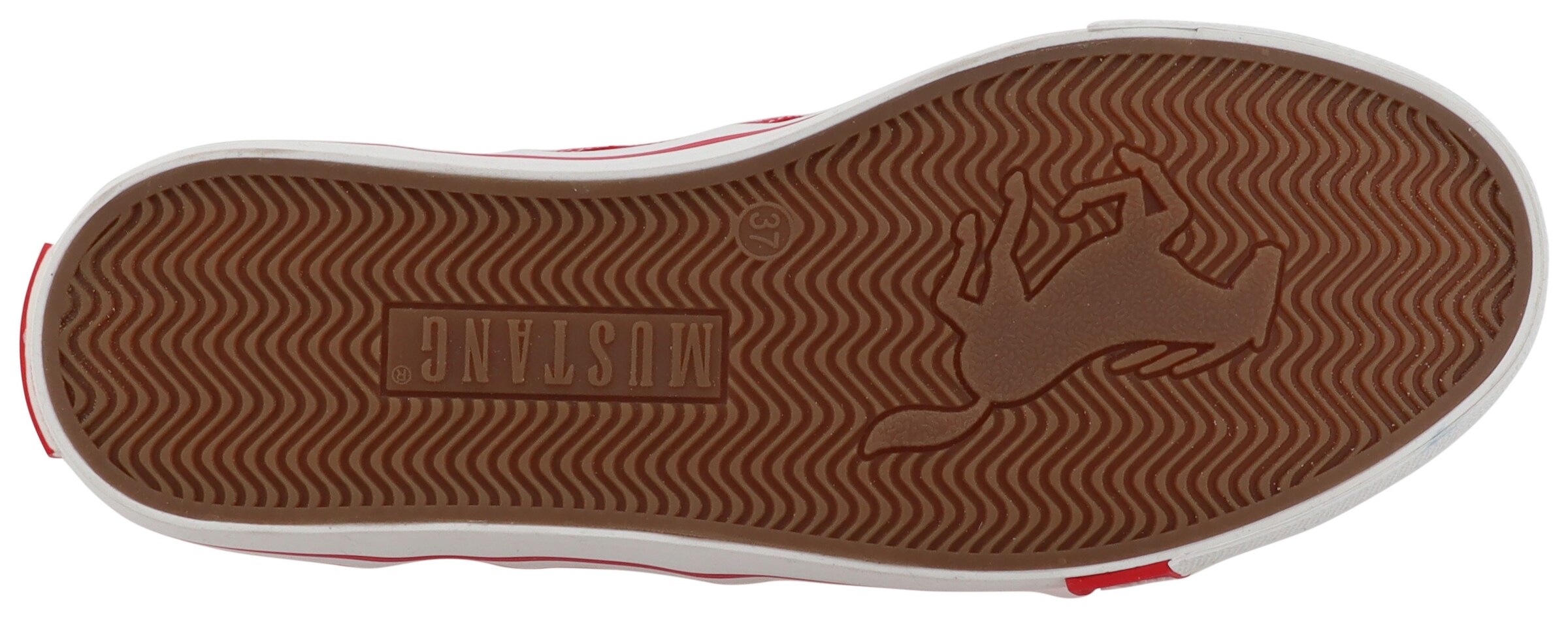MUSTANG Sneakers in Red