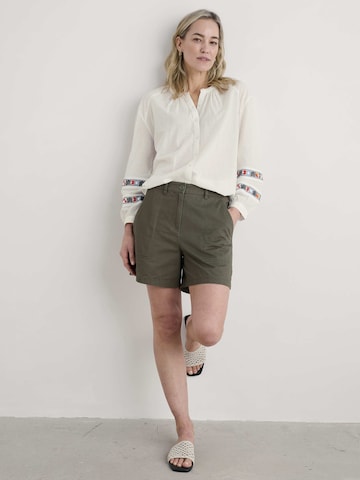 Seasalt Cornwall Regular Pants 'Attic Studio' in Green