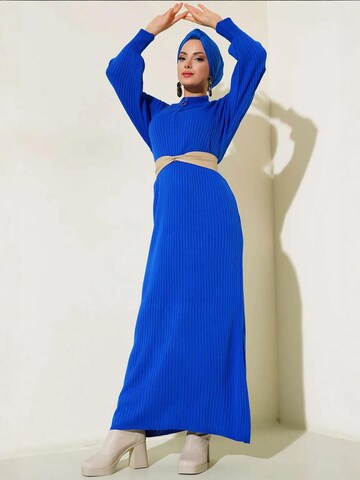 Abito in maglia di Bigdart in blu: frontale