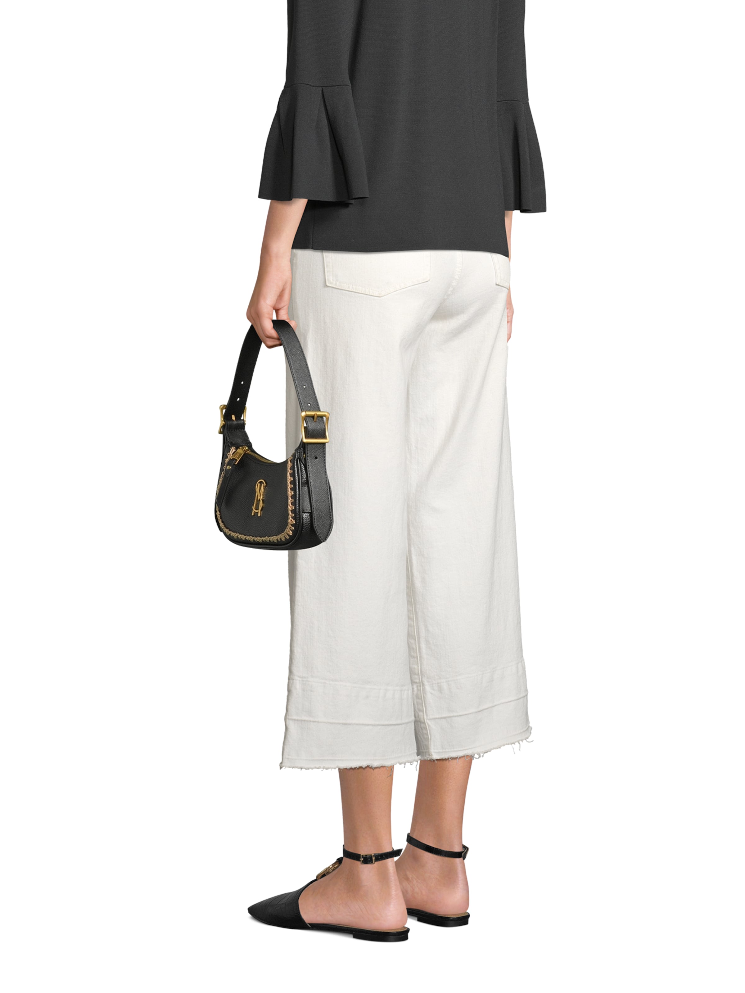 STEVE MADDEN Schultertasche 'Belia' in Schwarz: Vorderseite