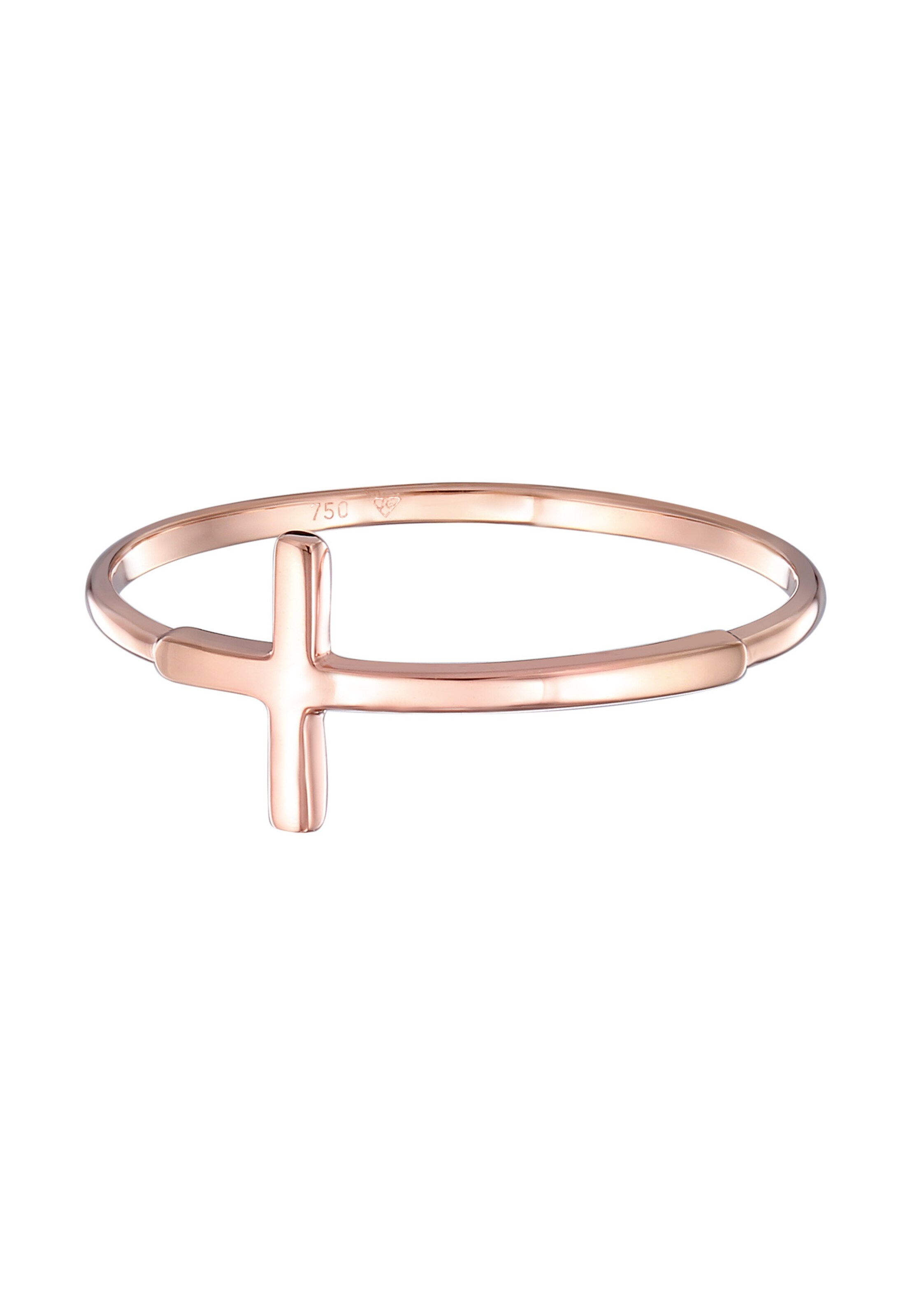 Bague 'Kreuz' ELLI PREMIUM en or