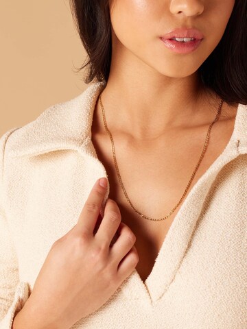 Lucardi Kette in Gold: Vorderseite