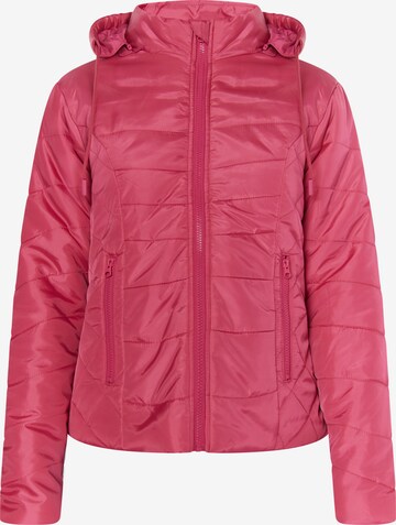 MYMO Between-Season Jacket in Pink: front