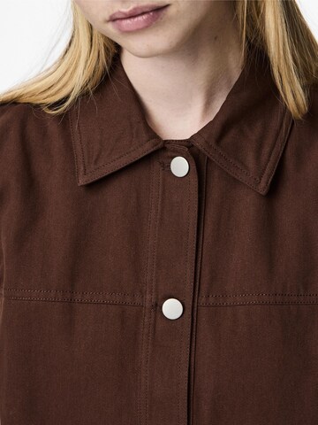 PIECES Kleid 'PCNynne' in Braun