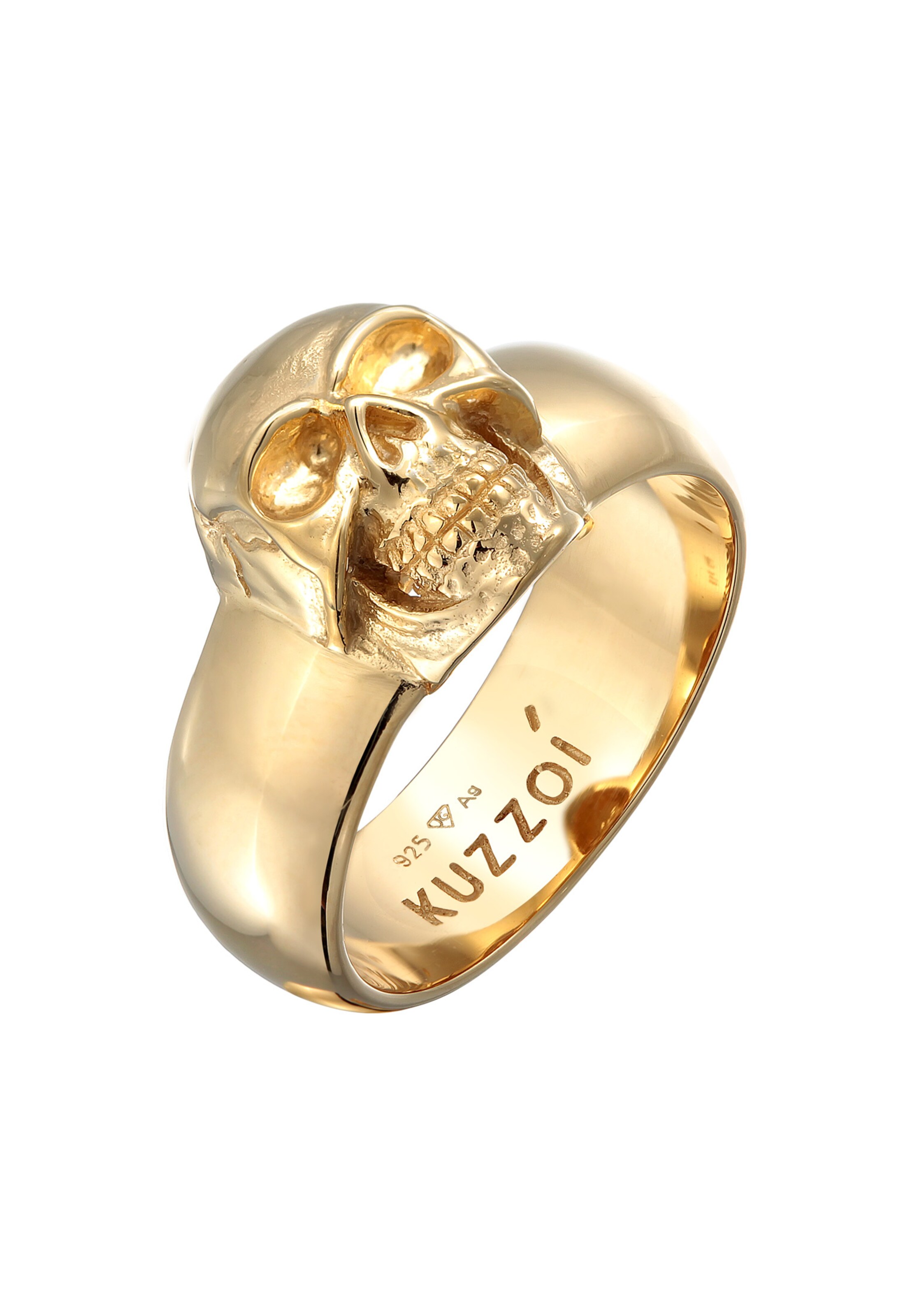 KUZZOI Ring in Gold: Vorderseite