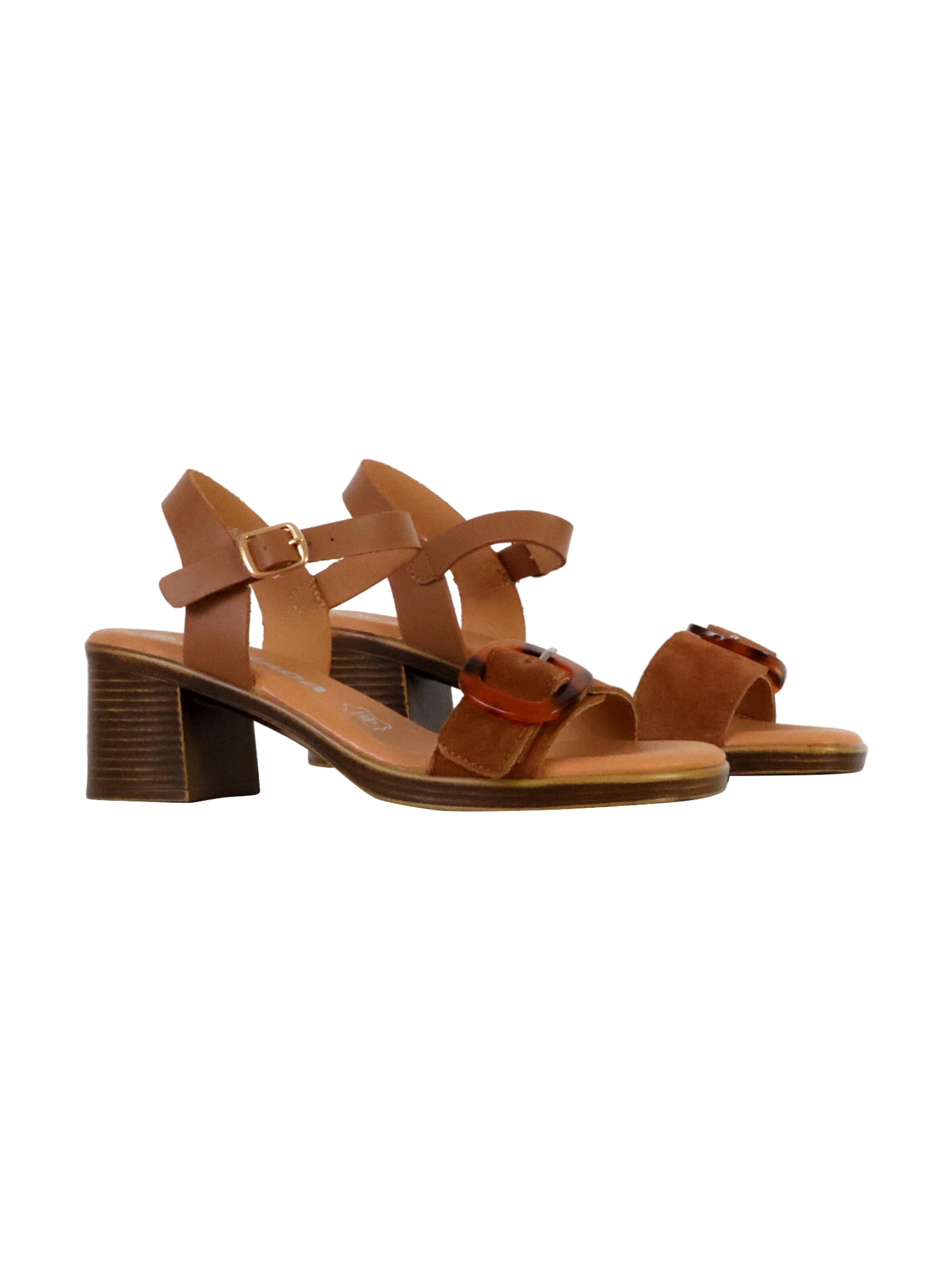 Sandales 'Aleno' The Divine Factory en marron