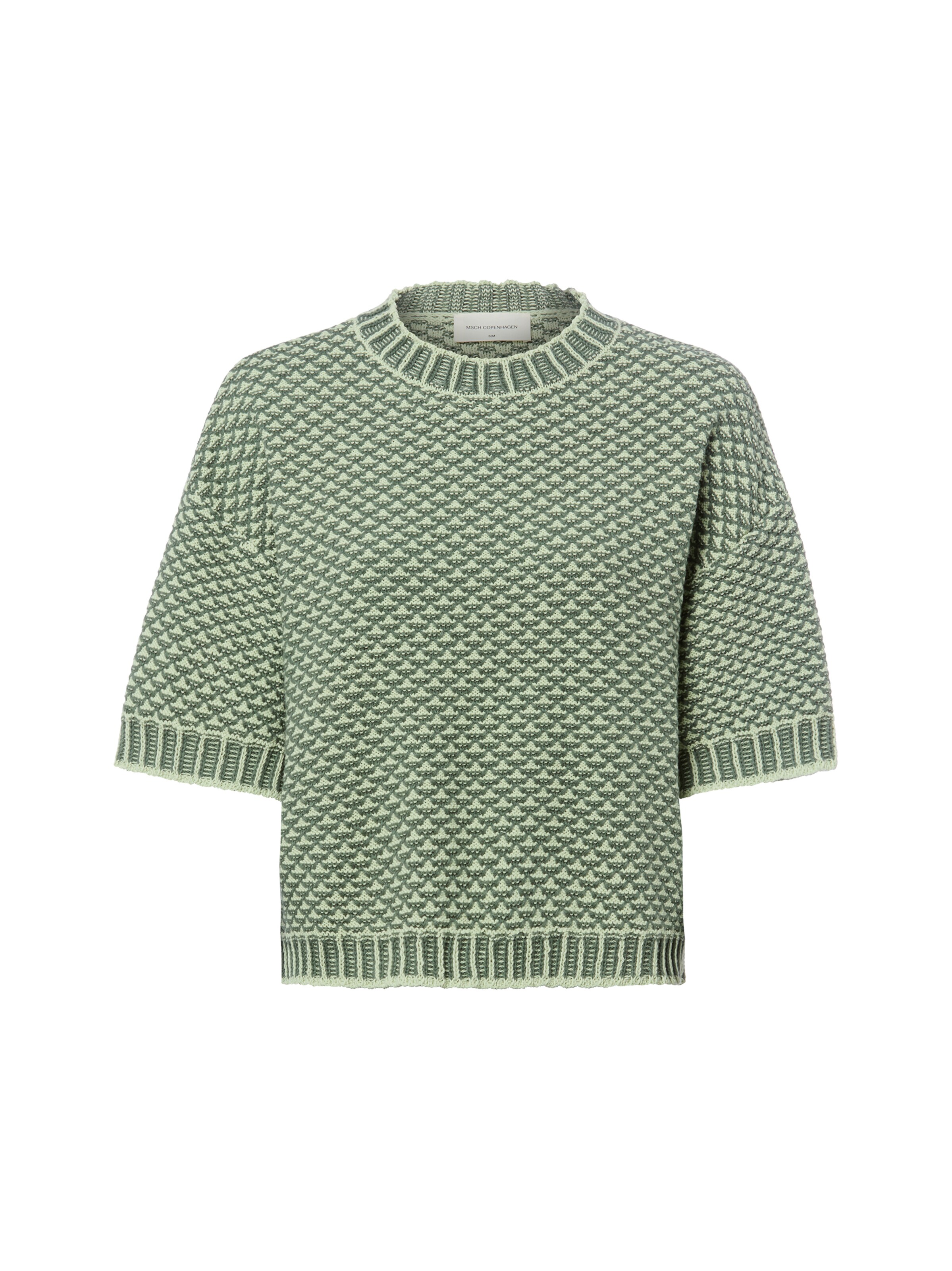 Pull-over ' MSCHCatina Pilla ' MSCH COPENHAGEN en vert : devant