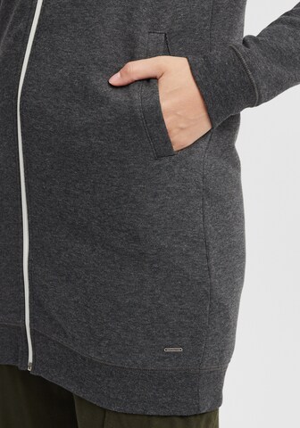 Oxmo Sweatjacke 'Olinda' in Grau