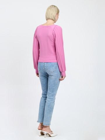 Influencer Sweter w kolorze różowy