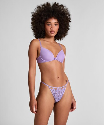Hunkemöller String in Lila: voorkant