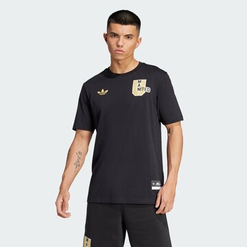 Maillot 'Manchester United VRCT' ADIDAS ORIGINALS en noir : devant