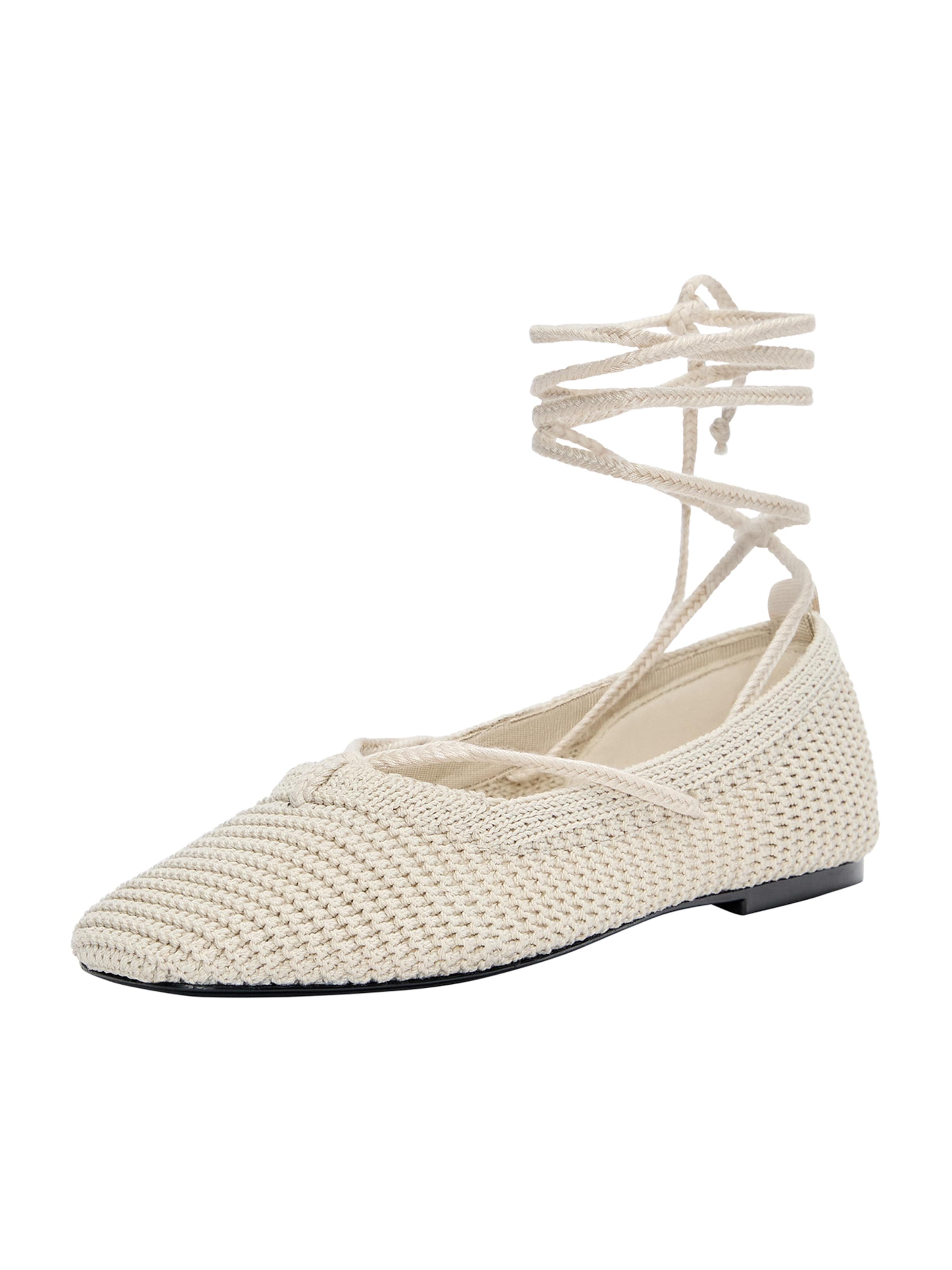 Pull&amp;BearOtvorene balerinke - bež boja: prednji dio