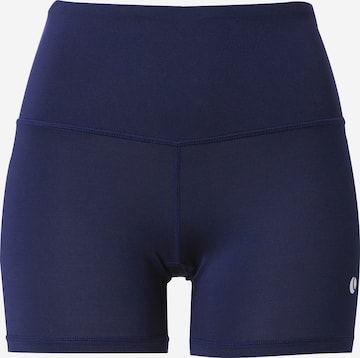 BJÖRN BORG Skinny Sportbroek 'ACE' in Blauw: voorkant