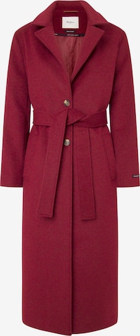 Pepe Jeans Between-Seasons Coat ' BRENDA ' in Red: front