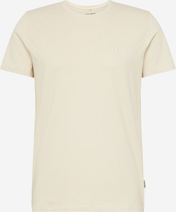 BLEND T-shirt 'Dinton' i beige: framsida