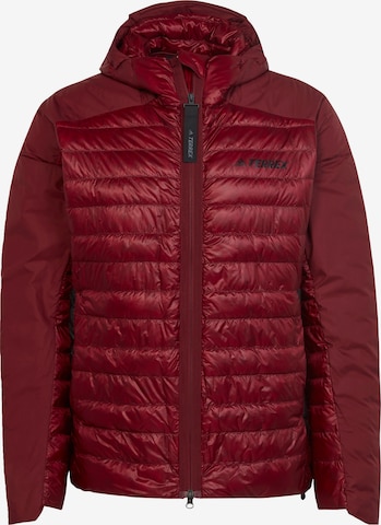 Veste outdoor 'Myshelter' ADIDAS TERREX en rouge : devant