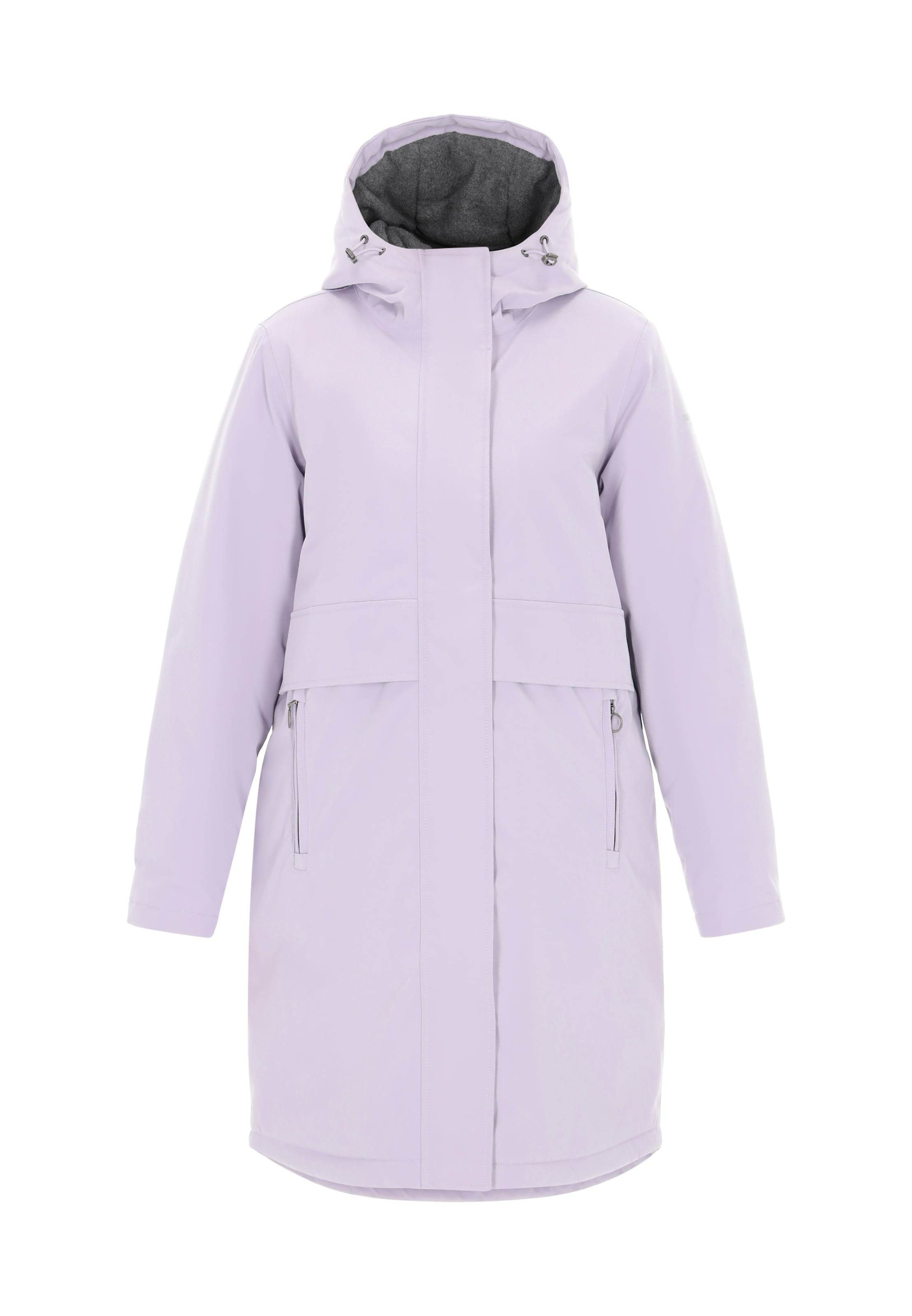 DreiMaster Maritim Parka in Lila: Vorderseite