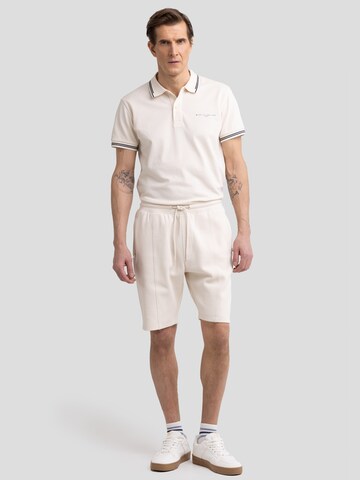 BIG STAR Poloshirt 'Wladym' in Weiß