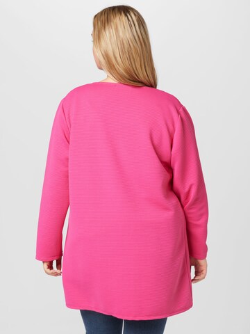 Z-One Knit cardigan 'Sandy' in Pink
