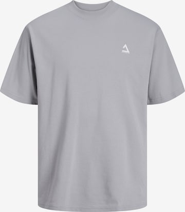 JACK & JONES Shirt 'Triangle' in Grey: front