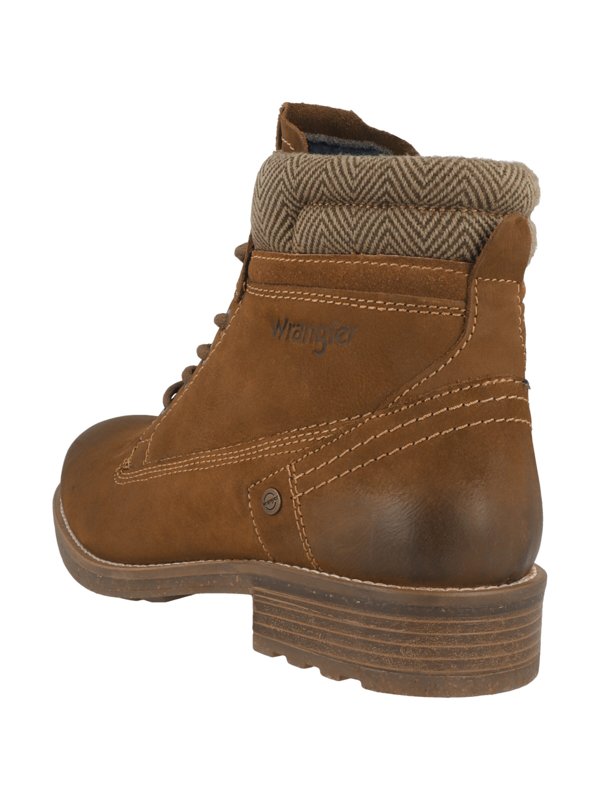 WRANGLER - Botas com atacadores 'Hill Men High' em castanho