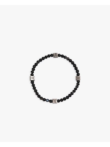 Scalpers Scmini Stories R Bracelet ' ' in Schwarz: Vorderseite