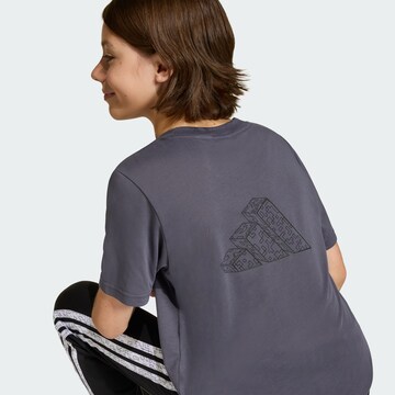 T-Shirt fonctionnel 'Minecraft' ADIDAS SPORTSWEAR en gris
