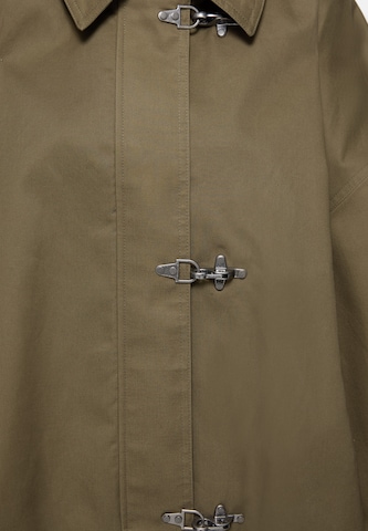 Pull&BearPrijelazni kaput - zelena boja