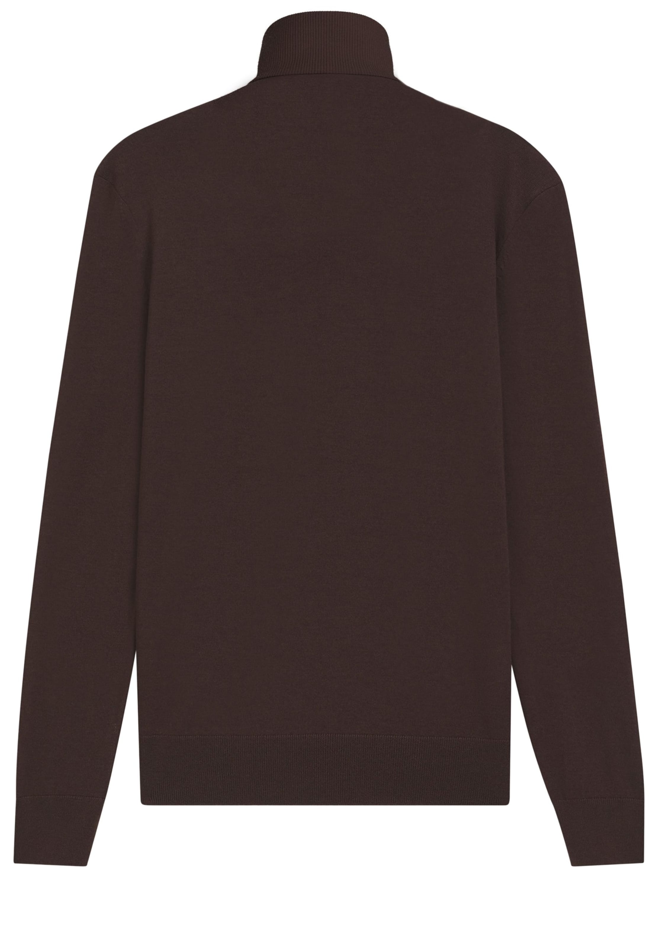 BOSS Pullover ' Musso' in Braun