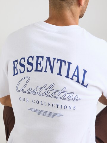 JACK & JONES Shirt 'JJEORGANIC STUDIO' in Wit