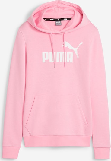 PUMA Sports sweatshirt 'Essential' in Pink / White, Item view