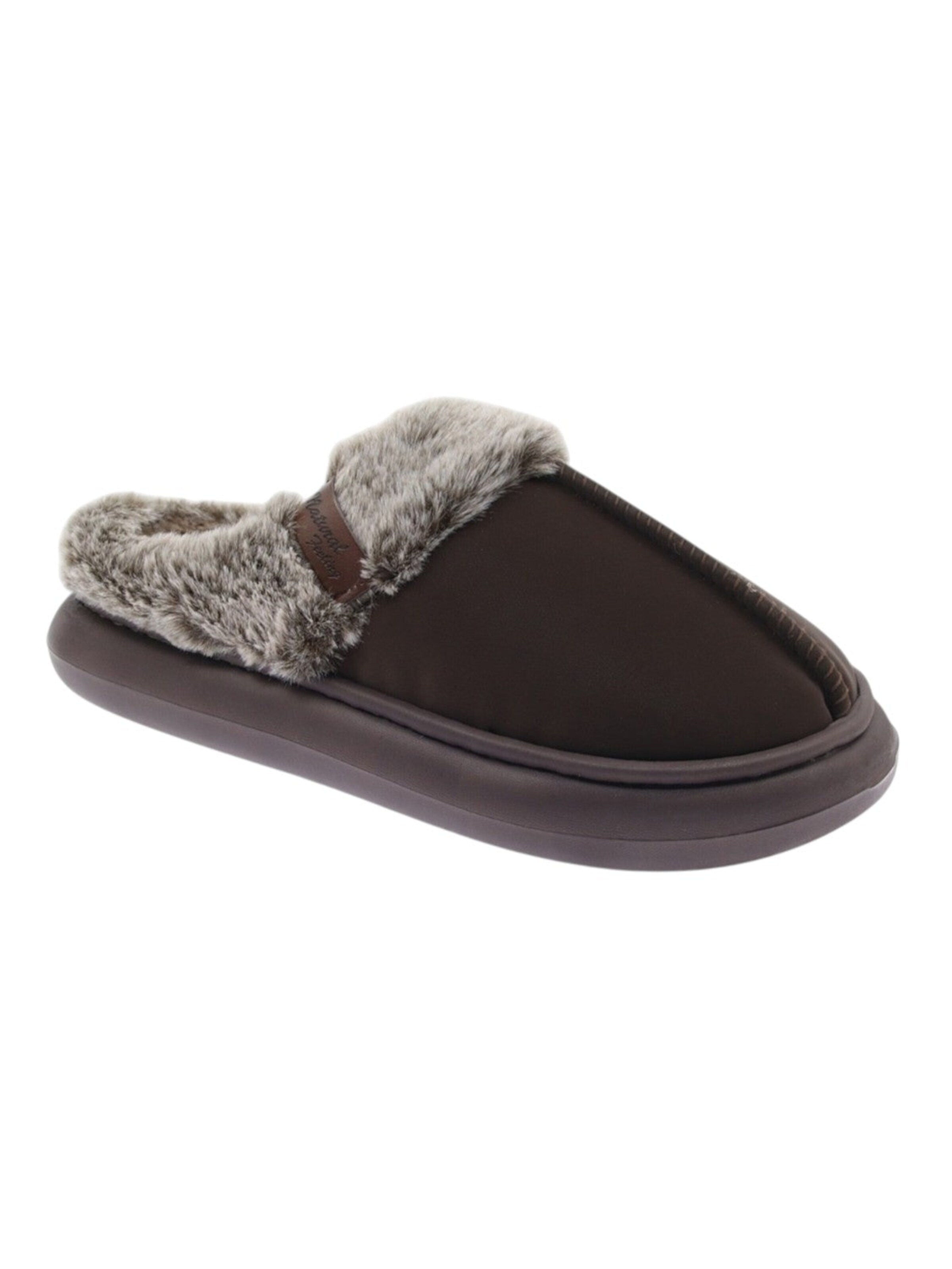 Beppi Slipper 'Indoor Slipper' in Brown: front