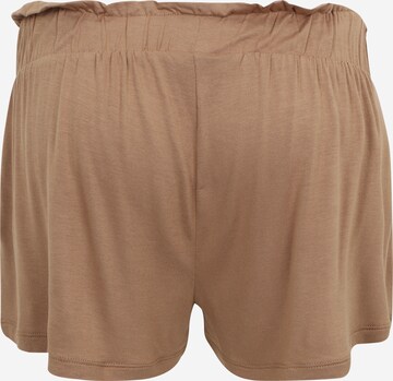 Pieces Maternity Regular Shorts 'NEORA' in Beige