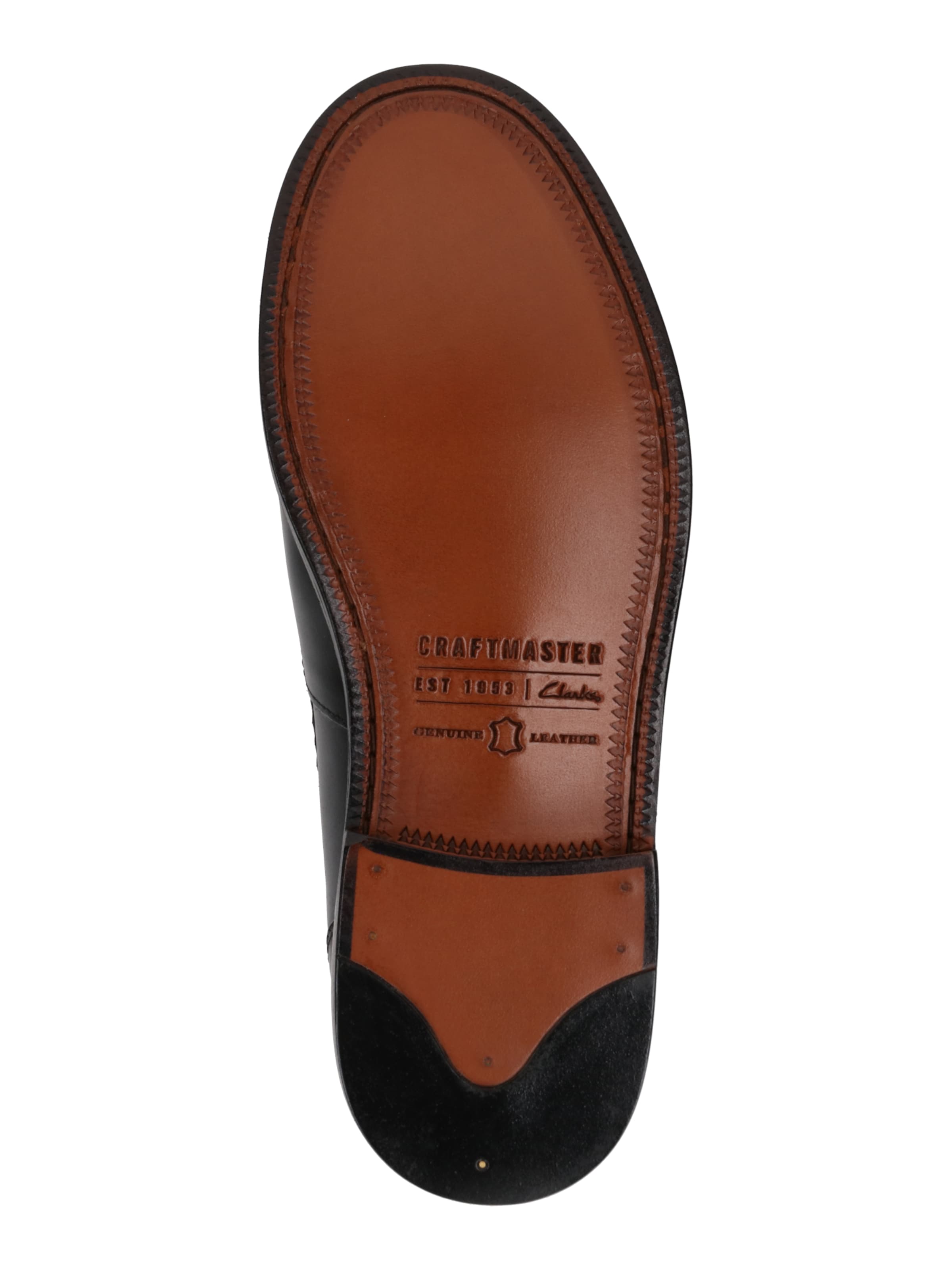 CLARKS Mocassins 'CraftJames Lo' in Zwart