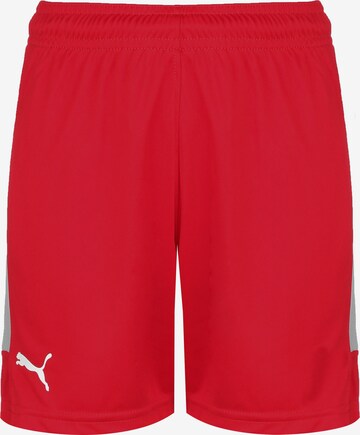 PUMA Loosefit Sportbroek in Rood: voorkant