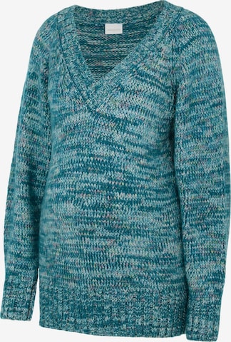 MAMALICIOUS Sweater 'CECE' in Blue: front