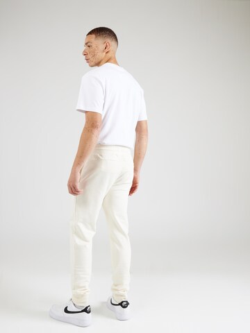 Hackett London Tapered Hose 'ESSENTIAL' in Weiß: Rückseite