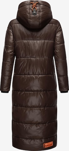 NAVAHOO Winter coat 'Schmuseengel' in Brown