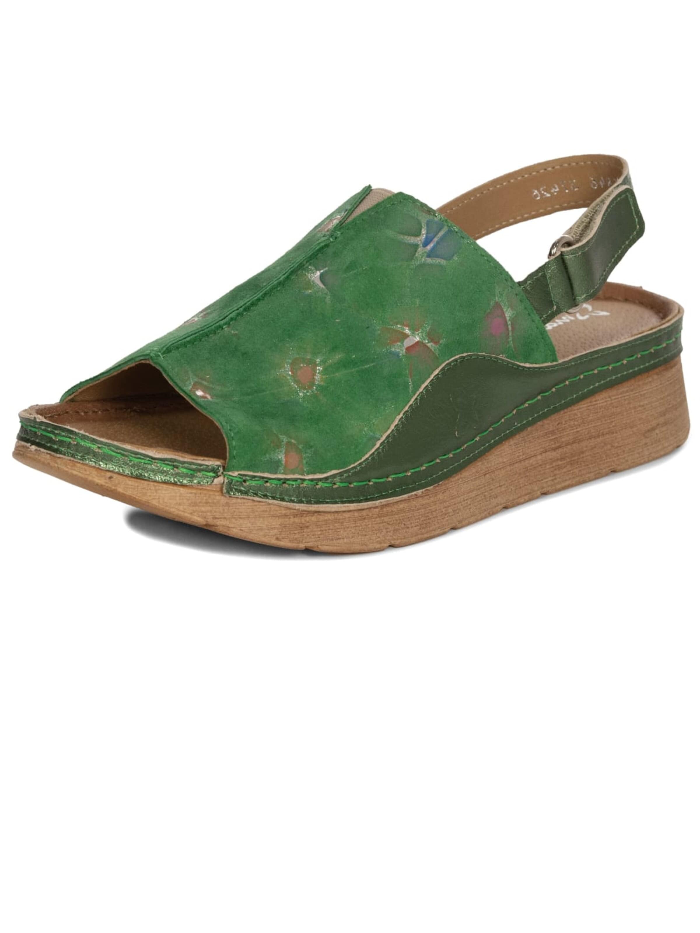 Maciejka Sandals 'L6846-09-00-1' in Green: front