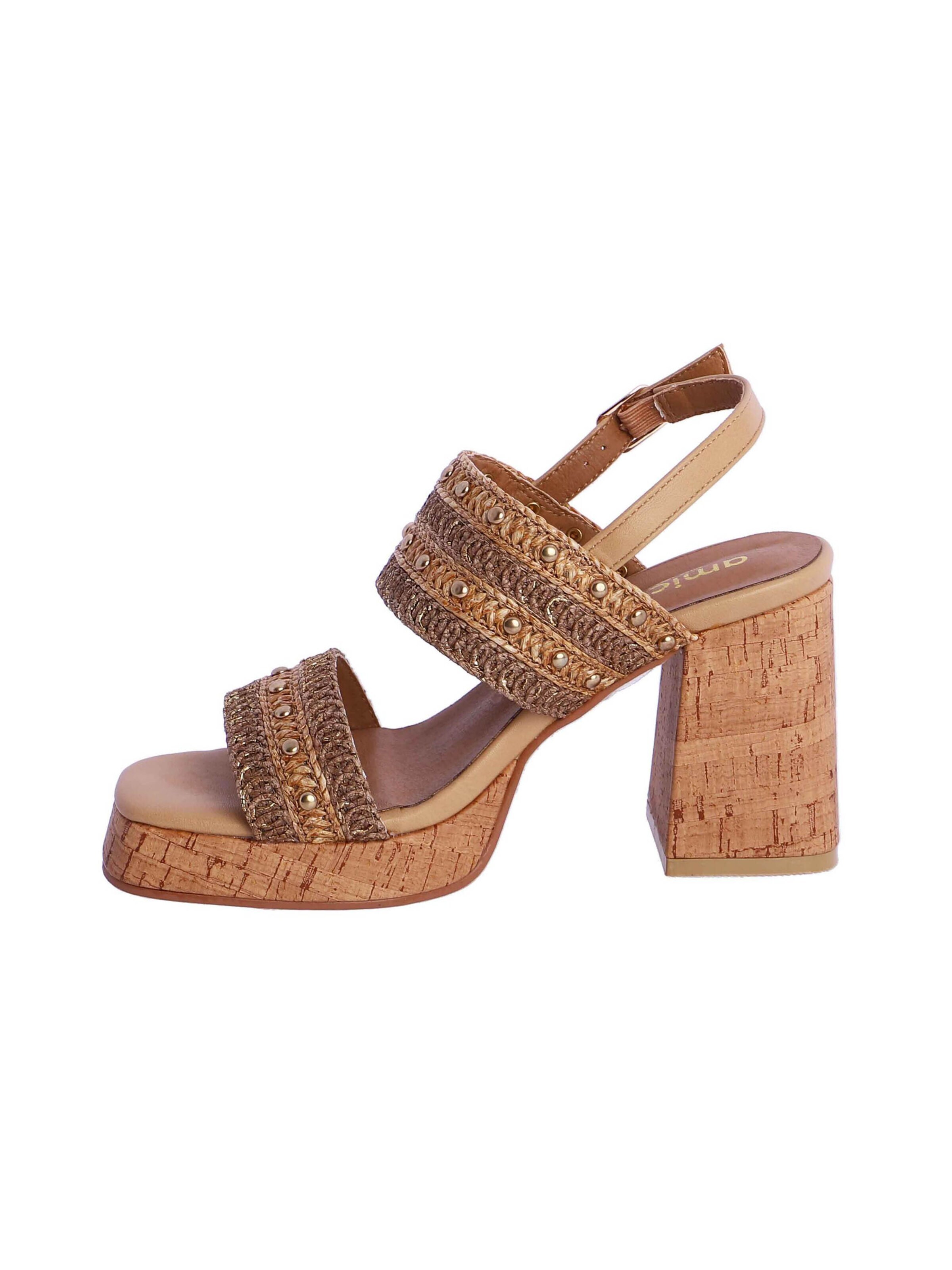 Amichi - Sandalias en marrón