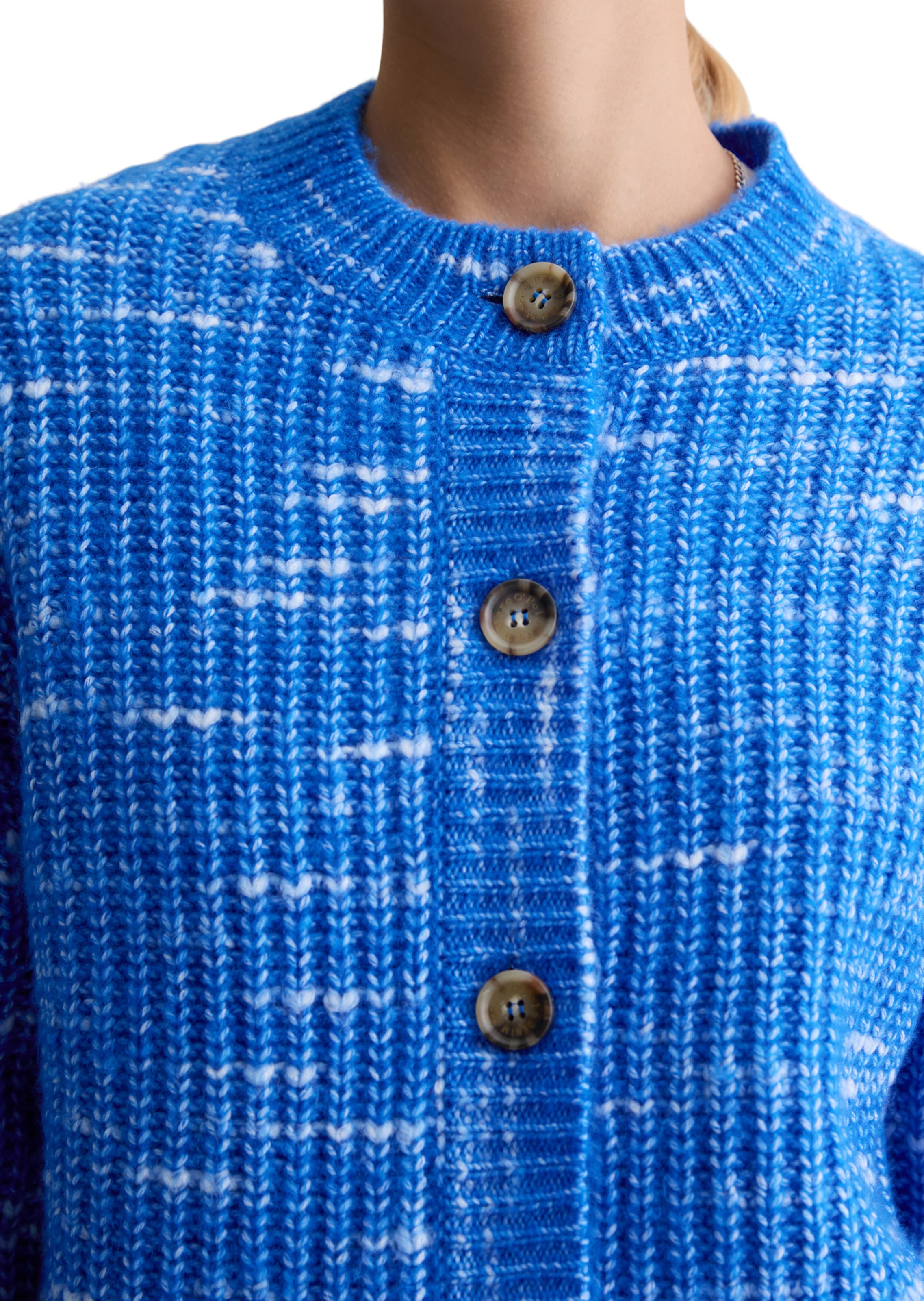 Marc O'Polo DENIM Strickjacke in Blau