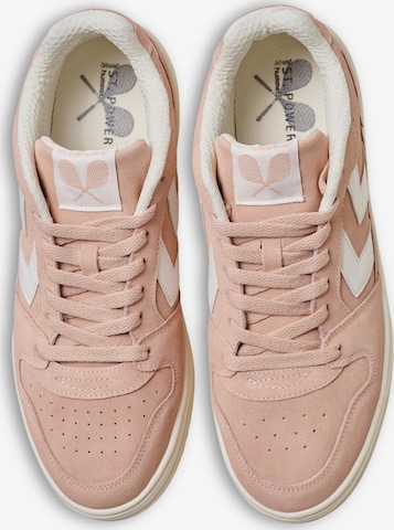 Hummel Platform trainers 'St. Power Play' in Pink