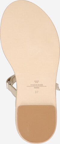 Weekend Max Mara Sandaler 'OPUNZIAPV' i gul