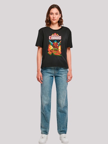 F4NT4STIC Shirt 'Arcade Game Atari Retro' in Zwart