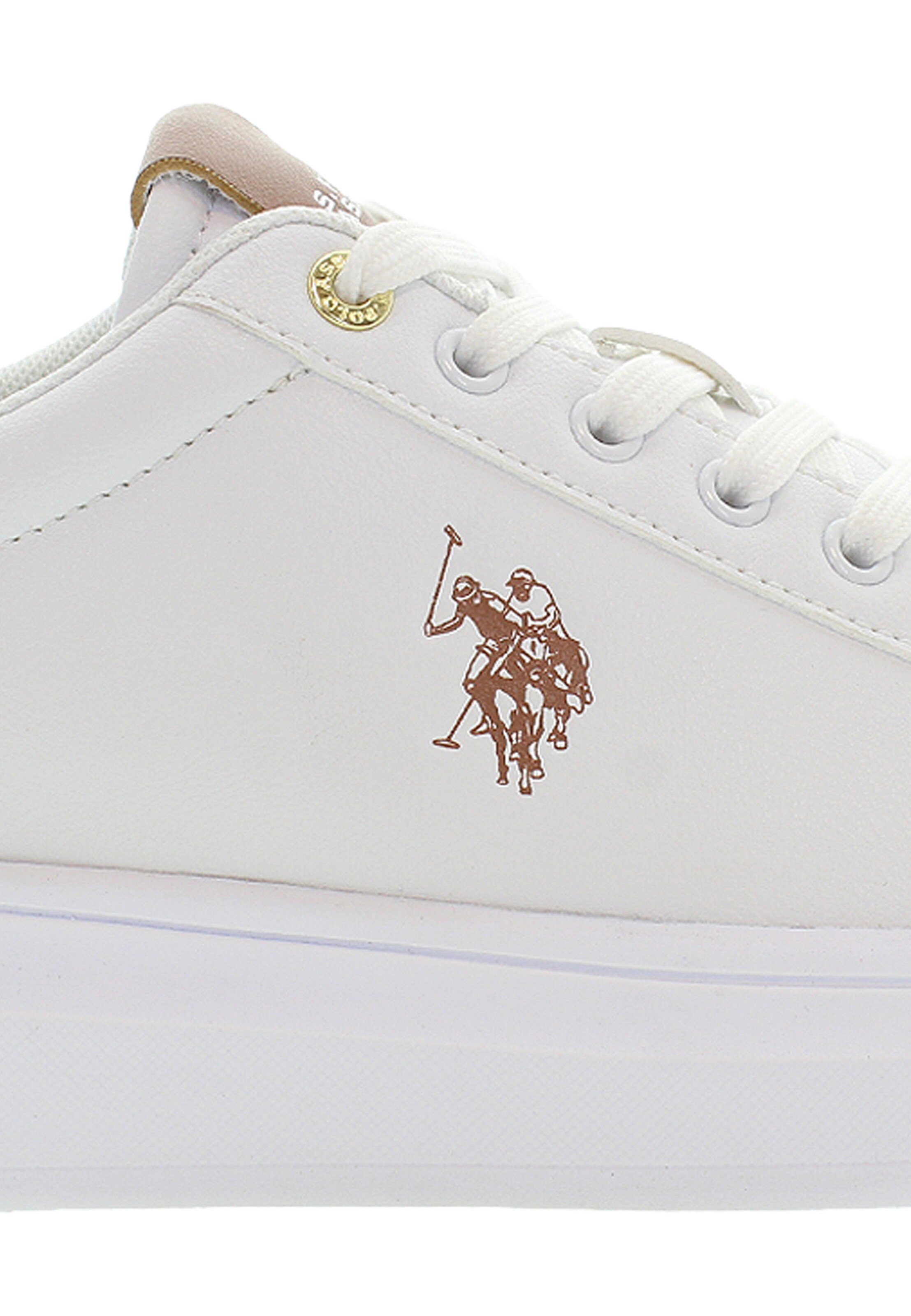 U.S. POLO ASSN. Platform trainers 'Cody001Mdy2' in White