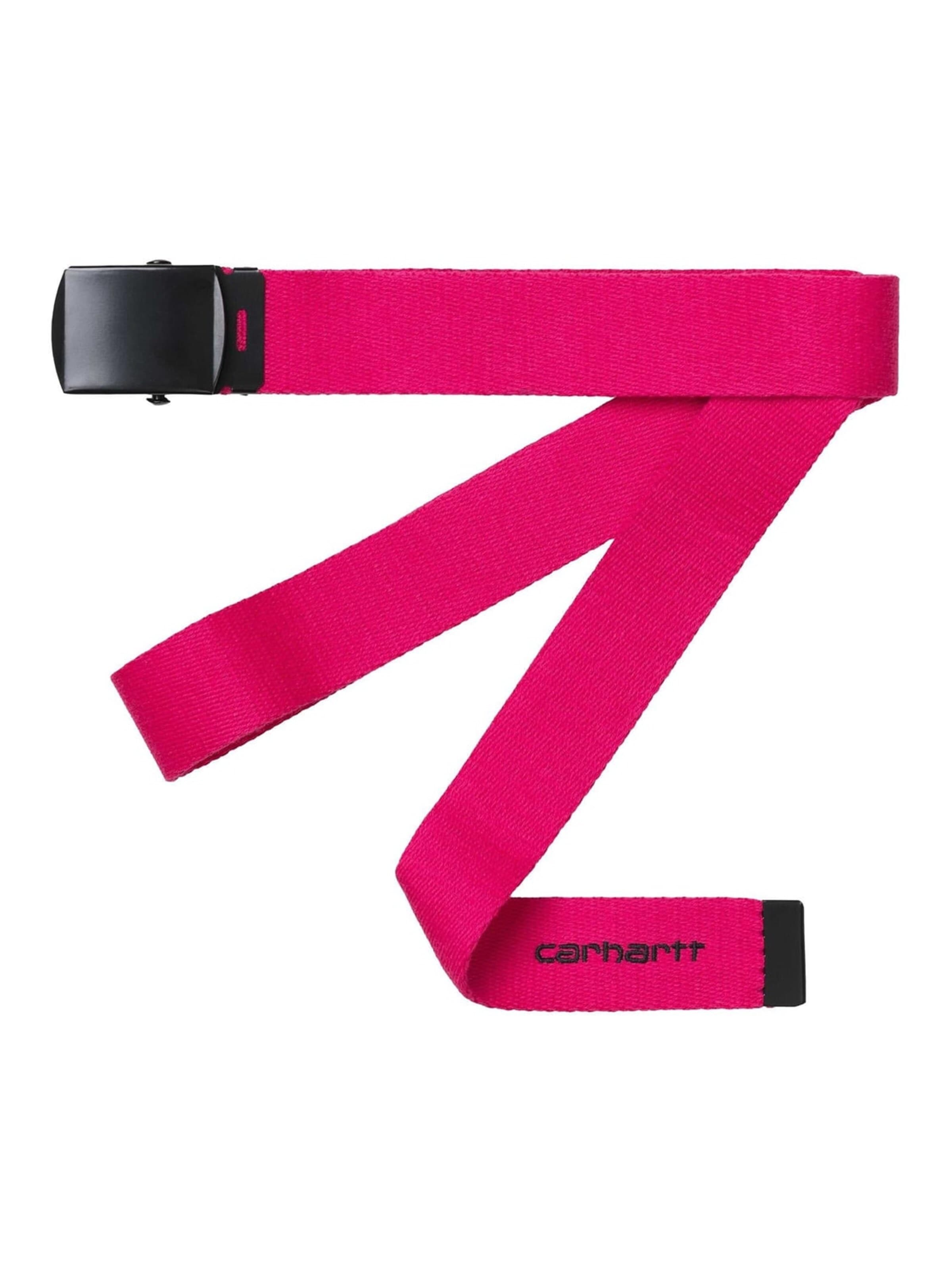 Cintura 'Orbit Belt' di Carhartt WIP in rosa: frontale