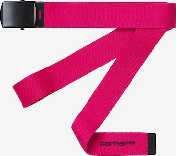 Ceinture 'Orbit Belt' Carhartt WIP en rose : devant